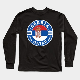 Serbia Football Long Sleeve T-Shirt